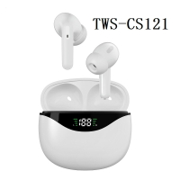 楓林宜居 TWS新款CS121藍牙耳機數顯觸控無線藍牙低功耗雙耳立體聲耳機