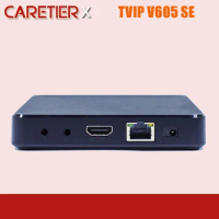 1PC TVIP605 605SE 605 SE Tv Box Linux System Set Top Box 4K OTT 8GB Media Player Amlogic S905X TVIP S-Box V605 Smart TV Box