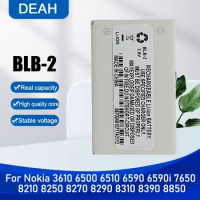 800mAh BLB-2 BLB 2 BLB2 Replacement Phone Battery For Nokia 6590 5210 6500 6510 3610 7650 8270 8910 8910i 8210 6590 6590i 8850
