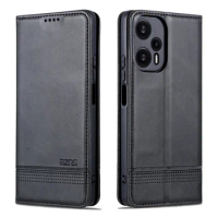 Redmi Note 12 Turbo Retro Wallet Leather Case Flip Magnetic Auto Closed Protect Cover For XIAOMI Redmi Note12 Turbo Phone Bags