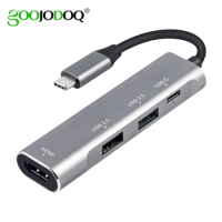 USB Type C HUB USB-C To HDMI 4K USB 3.0 2.0 Thunderbolt 3 Dex Mode Adapter Dock For MacBook pro Samsung S10 S9 huawei P20 Pro