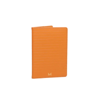 【MONOCOZZI】RFID防盜皮革式護照套-棕色(護照包 護照夾 證件套 票卡夾 防盜刷卡夾)
