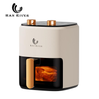 HAN RIVER Air Fryer 8L HAN RIVER หม้อทอดไร้น้ำมัน HRAF08WT ไร้น้ำมันความจุขนาดใหญ่ 8 ลิตร ไร้น้ำมัน