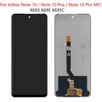 For Infinix Note 10 Pro NFC X695C LCD Display Touch Screen Replacement Parts For Infinix Note 10 Pro NOTE10 X695 X695D LCD