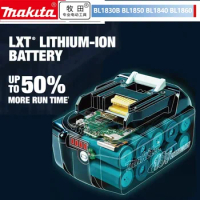 Makita Original Lithium ion Rechargeable Battery 18V 6000mAh 18v 6.0Ah drill Replacement Battery BL1860 BL1830 BL1850 BL1860B