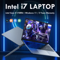 i7 Laptop 14.1 Inch Intel Core i7-7500U Windows 11 Laptop Computer 20GB RAM 1TB/2TB SSD 1920*1080 Notebook Computer Portable PC