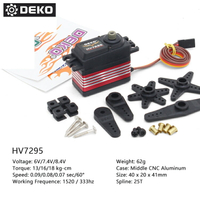 DEKO 7295 7125 高壓空心杯標準數字舵機適合550 -700遙控直升機