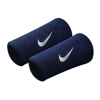 Nike Swoosh DW [NNN05416OS] 加長 護腕 腕帶 運動 打球 健身 吸濕 排汗 乾爽 彈性 深藍