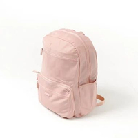Tas TUMI ZIP PINK BLUSH PACKABLE BACKPACK 100% ORIGINAL 24X14X43CM
