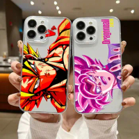 Dragon Ball Son Goku Phone Case For Samsung A53 A50 A12 A52S A51 A72 A71 A73 A81 A91 A32 A22 A20 A30 A21S 4G 5G Transparent Capa