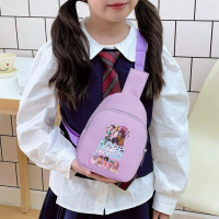 Children's Chest Bag Witch Hunting Group New Casual Bag Korean Backpack Version Trendy Shoulder Y8E3