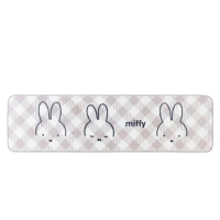 【日本SENKO】MIFFY 米飛兔 卡通地毯 廚房地墊 地毯(50X180CM 平行輸入)