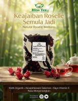 Bliss Tea Bunga Roselle kering- Halal  (60g)