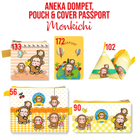 Monkichi Sanrio Dompet Mini Wallet Case Pouch Sling Bag Tas Selempang