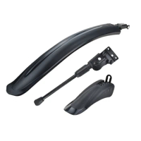2023 New Front and Rear Tire Mudguards Fender Shelf for xiaomi Mijia- Qicycle Ef1 Tripod Support Bike E-Bicycle Kickstand