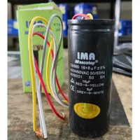 Kapasitor / Capacitor Mesin Cuci IMA MASCOTOP 16+8uF 450V