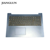 JIANGLUN Palmrest with US Keyboard &amp; Touchpad For Lenovo ideapad 330-15 330-15ikb Blue Color