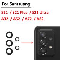 เลนส์กระจกกล้องด้านหลัง, ใหม่, สำหรับ Samsung A32, A52, A72, A82, S21, S22, S23, Plus และ Ultra, พร้