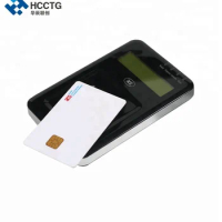 USB/NFC Contactless Smart Swipe Card Reader with LCD ACR1222L