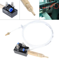 Precision Mist Coolant Lubrication Spray System with 6cm Copper Pipe for Metal Cutting Engraving Cooling Machine / CNC Lathe