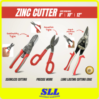 PRIDE Tools Tin Snip Right Aviation Snip Zinc Metal Sheet Cutter Heavy Duty Ergonomic Handle Forged 