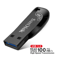 100% Original SanDisk USB 3.0 CZ410 Mini USB Flash Drive 128GB 64GB 32GB Pen Drives Memory Stick U Disk USB Key pendrive 3.0