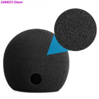 Foam Microphone Wind Cover Sponge Filter Artificial Fur Muff Mic Windscreen Windproof Shield for Blue Snowball Condenser
