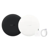 【HUAWEI 華為】原廠無線充電板 + 40W超快充旅行充電套組 CP60(公司貨-盒裝)