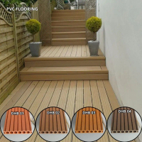 LANTAI DECKING/ WPC DECKING / DECKING LANTAI WPC OUTDOOR PLANK / KOLAM RENANG / TAMAN / MOTIF SALUR