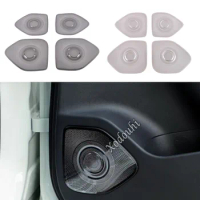 Car Stainless Steel Door Audio Speaker Cover Loud Frame Tweeter Stick Accessories For Nissan X-trail Xtrail Rogue 2021 2022 2023