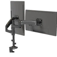 North Bayou NB H180 ที่วางแล็ปท็อป 10-17นิ้ว ขาตั้งจอ 2 จอ ขาตั้งจอคอม Dual Monitor Arm การหมุน 360°