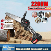 Chainsaw Gergaji Listrik Cordless Rantai Elektrik Mini 9900VF 6/12 inch Gerinda Tangan Portable Geng