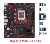 ASUS 華碩 EX-B760M-V5 DDR5 主機板 M-ATX 1700腳位 主機板