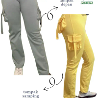 Celana PDL |celana cargo olahraga wanita