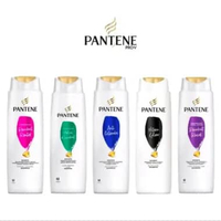 Pantene Botol 160ml - Shampoo Perawatan Rambut Untuk Mengatasi Masalah Rambut Spesifik Hitam Glow