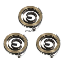 Drill Press Spring Quill Feed Return Coil Spring Assembly 1540mm 48x8x0.8mm 3pcs