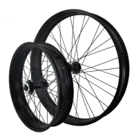 36 Hole Snow Bike Aluminum Alloy Wheels 20 "wheel Set 26 * 4.0" Front Wheel 2 Peilin Bearing Quick Disassembly 135mm
