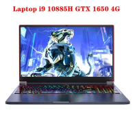 Gaming Laptop 16.1 Inch Intel i9 10885H i7 Nvidia GTX 1650 4G IPS 1920x1080 144Hz Ultrabook Windows 11 Notebook Computer Laptops