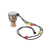 Djembe Pendant African Instrumental Hanging Slap Present Gift