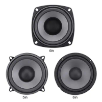 4/5/6 Inch Car HiFi Coaxial Speaker Full Range Frequency Auto Audio 400W 500W 600W Subwoofer Speakers for Vehicle Automobile