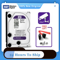 WD Purple 500GB Surveillance Internal Hard Drive Disk 3.5" 64M Cache SATA III 6Gb/s 1TB 2TB 3TB HDD HD Harddisk for CCTV DVR NVR
