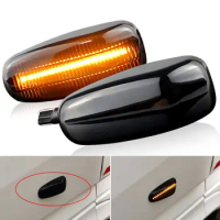 2pcs Canbus Led Side marker turn signal Lights lamp for Mercedes Benz W124 A124 C124 W210 W202 W140 W208 Vito W638 96-03