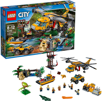 【折300+10%回饋】LEGO City Jungle Air Drop Helicopter (60162)