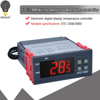 Digital Temperature Controller Thermostat Thermoregulator incubator Relay LED 10A Heating Cooling STC-1000 STC-3000 12V 24V 220V