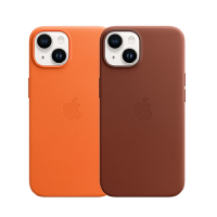Apple 原廠 iPhone 14 MagSafe 皮革保護殼