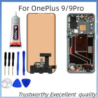 6.7"Original Display For Oneplus 9 9 Pro LCD Screen Touch Digitizer Assembly For 1+9 Pro LE2121 LE2125 LE2123 LE2120 LCD Display