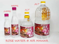 Air Mawar @ Rose Water 150 ML / 300 ML / 1 LT / 2 LT bottle ready stock