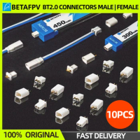 10PCS BETAFPV BT2.0 Connectors Set Male Female Plug 1.0 Banana Pin Connector For FPV 1S Tiny Whoop Brushless Drone Battery