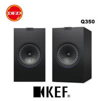 KEF Q350 2路分音 書架型 揚聲器 Uni-Q同軸同點 黑/白 送原廠磁力喇叭罩