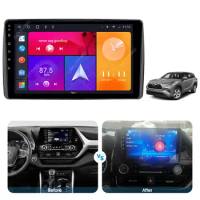 For TOYOTA Highlander CROWN KLUGER 2021 2 Din Car Radio Android Multimedia Player GPS Navigation IPS Screen 10 Inch